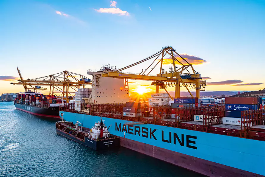 Maersk Schiff